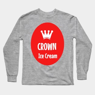 Crown Ice Cream Long Sleeve T-Shirt